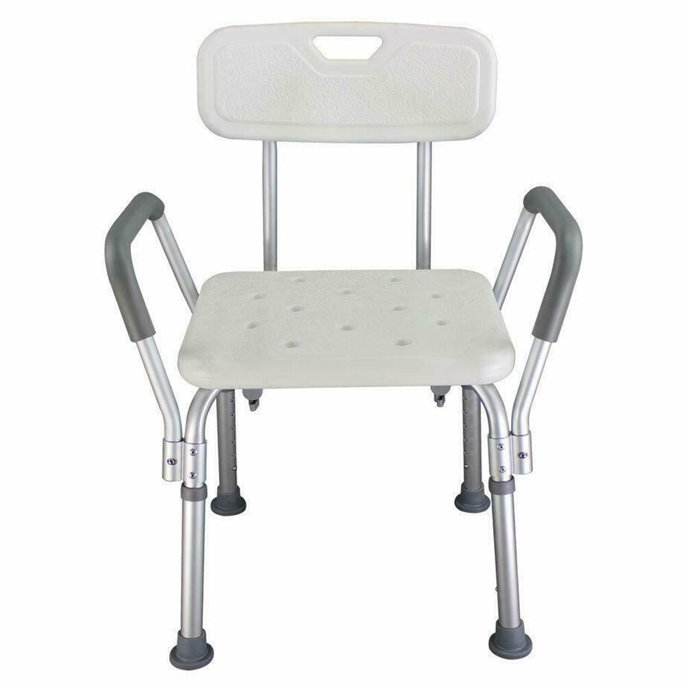 Adjustable Height Elderly Bath Tub Shower Chair Bench Stool Seat Non-slip Bath Shower Seat for Disabled Elderly Pregnant Women