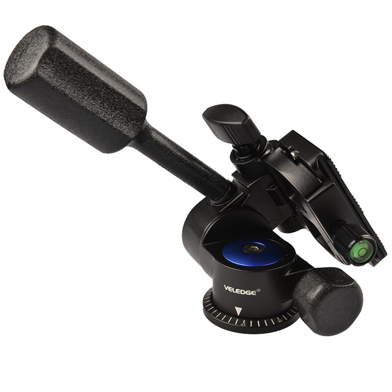 Vlogmagic 2-Way Vloeistof Pan Tilt Camera Gimbal Head Voor Statief Monopod Dslr Mirrorless Camera 'S