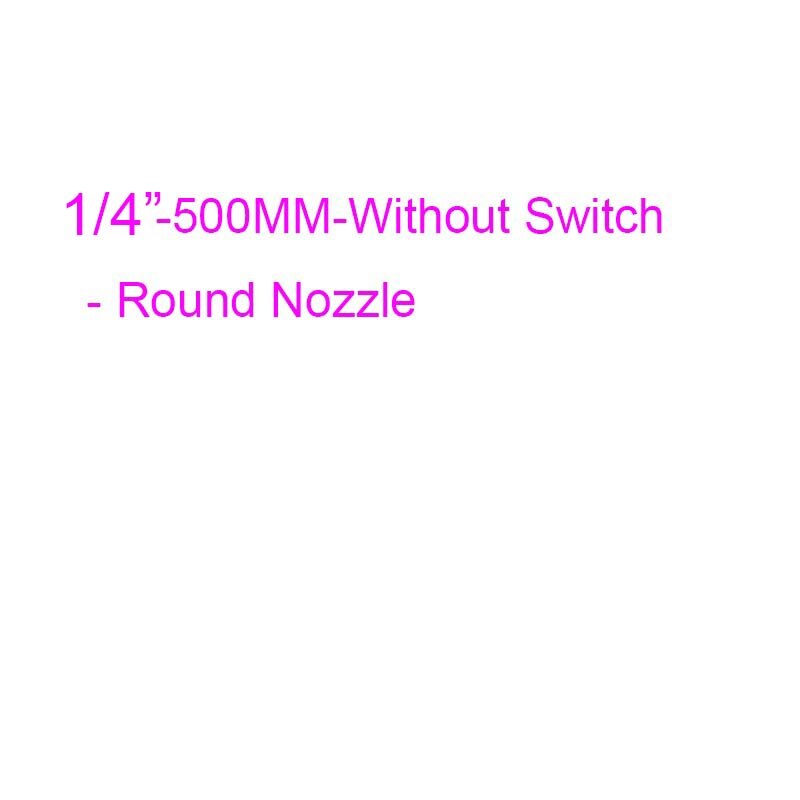 1/4" Flat Nozzle Lathe Cooling Tube Round Nozzle Plastic Flexible Water Oil Coolant Pipes Hoses for CNC Machine: TYPE C