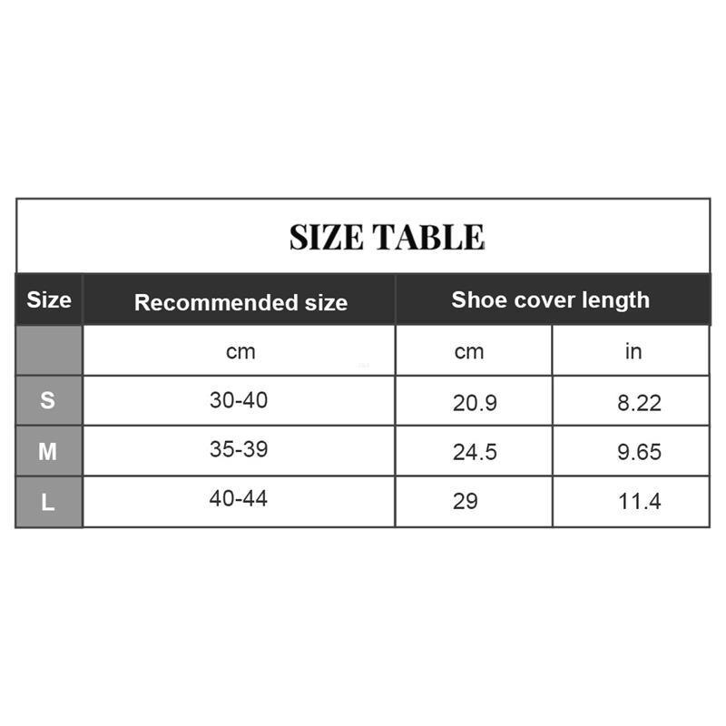 1 paire de couvre-chaussures en Silicone réutilisable S/M/L, couvre-chaussures de pluie imperméables, en caoutchouc antidérapant pour Camping en plein air