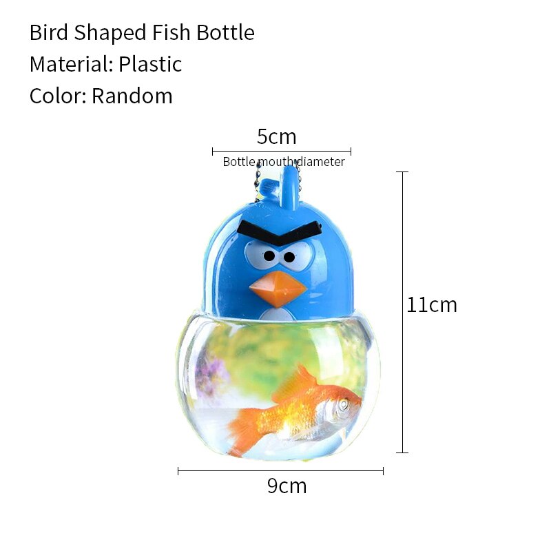Aquarium Portable 1 pièce, boîte d&#39;élevage de poissons, Mini tortue de poisson rouge, réservoir de petits reptiles, fournitures d&#39;accessoires pour animaux de compagnie: 4