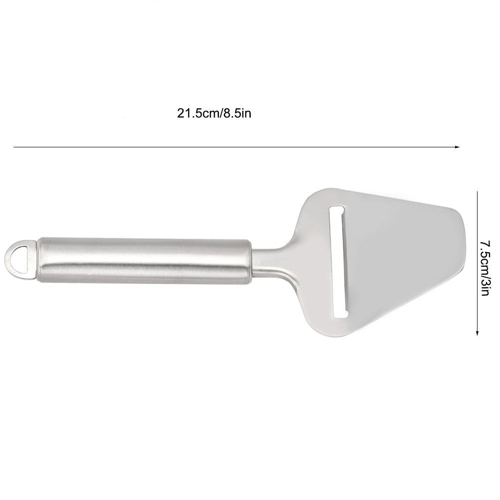 TOPINCN Cheese Slicers Stainless Steel Cheese Cutter Long Handle Cheese Ham Plane Cutting Planing Tool