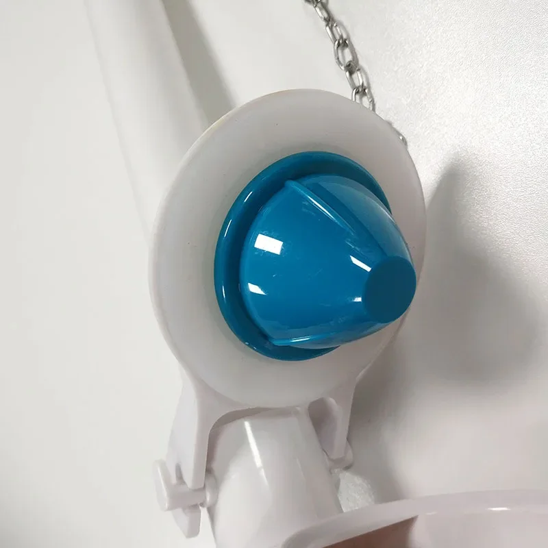 Válvulas de descarga de drenaje de cadena de inodoro, sello de válvula de parada de agua, cubierta de aleta, accesorios de repuesto para tanque de taburete, accesorio de baño, 1 Uds.