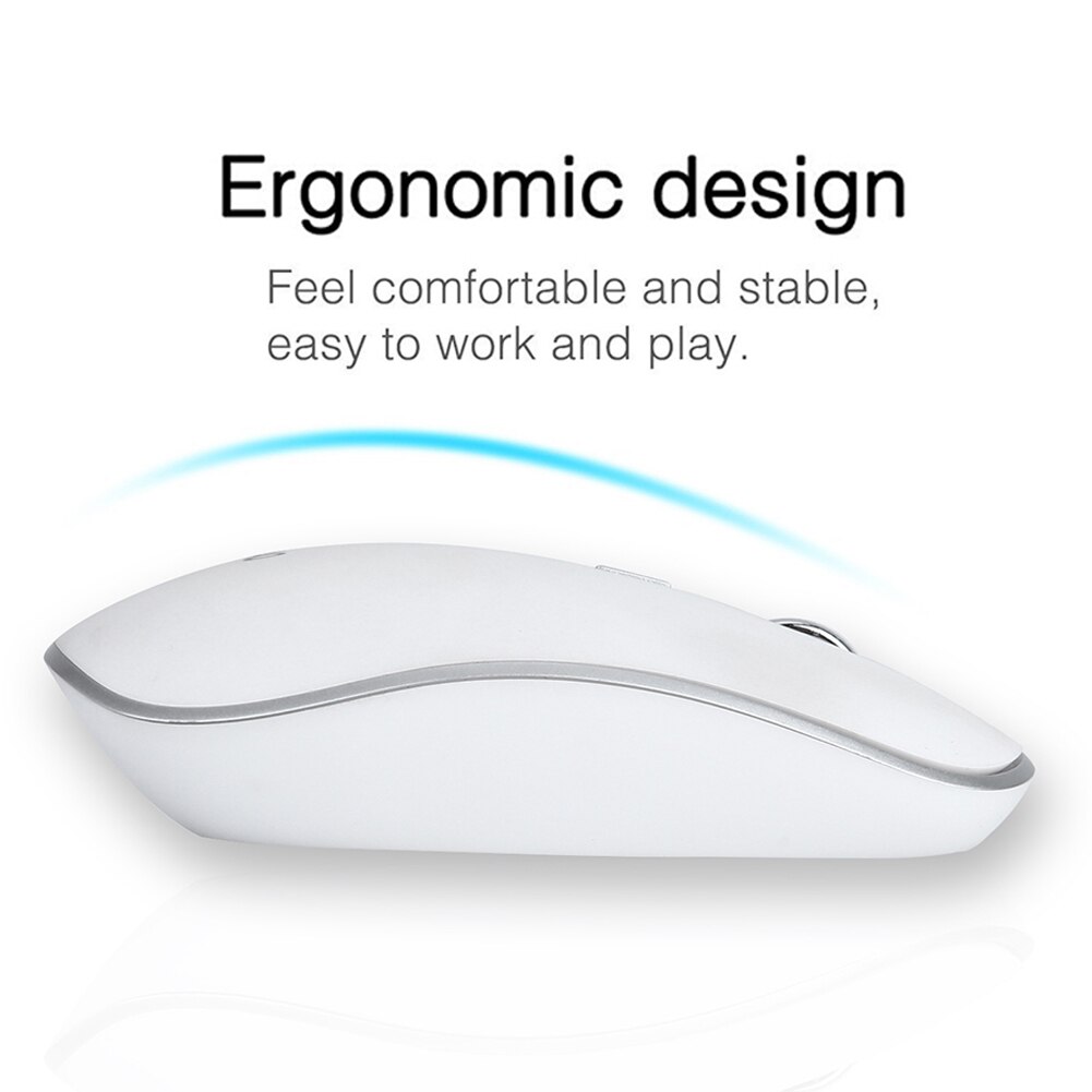 Gaming Mouse Pad Gamer Computer Ultra-thin Stylish Wireless 2.4G Mute office Keyboard Mouse Set for Computers/Laptops Mouse Pad