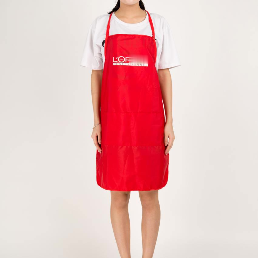Anti Static Hairdresser Apron Hair Cutting Cape Hairdressing Gown Cape Hair Cloth Barber Apron Hair Coloring Salon Styling Cloth: Red