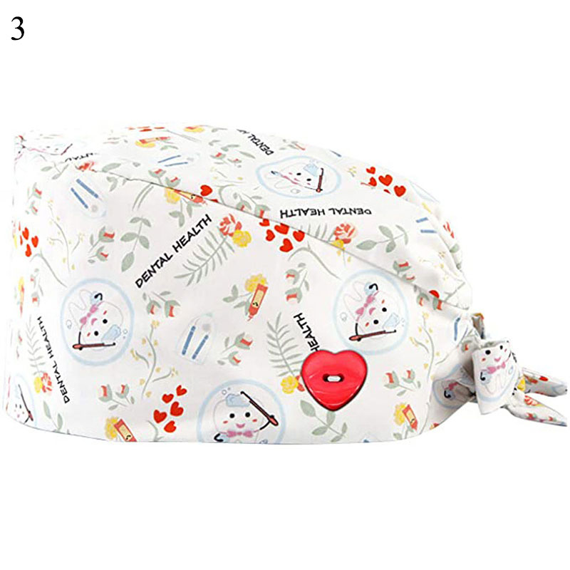 Cotton Scrub Caps For Medical Professionals In The Operating Room Cute Nurse Hats For Long Hair In The Surgical Cap I.758341564 - View #9