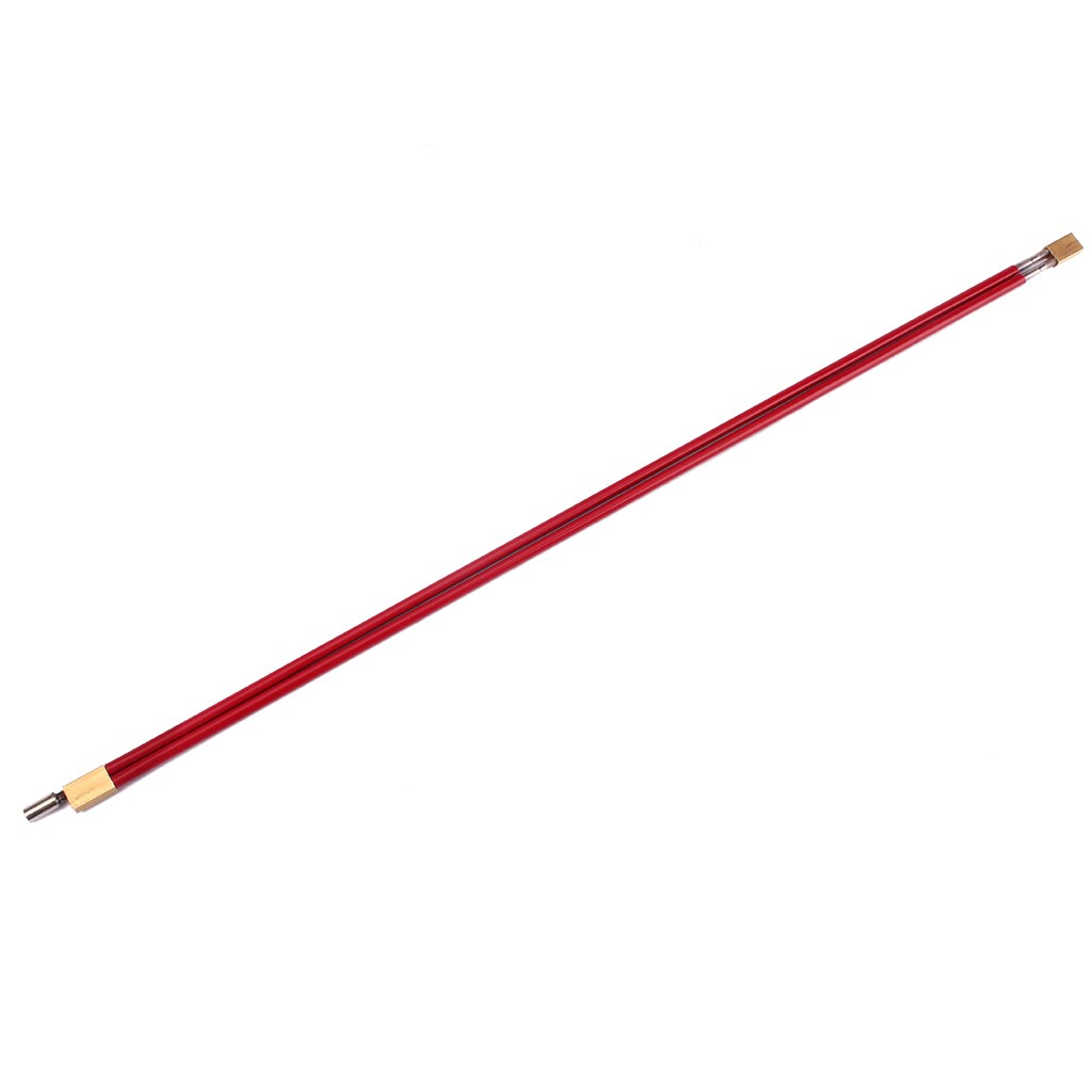 Double tige de guitare basse rouge, réglage à 2 voies avec une longueur de 610mm