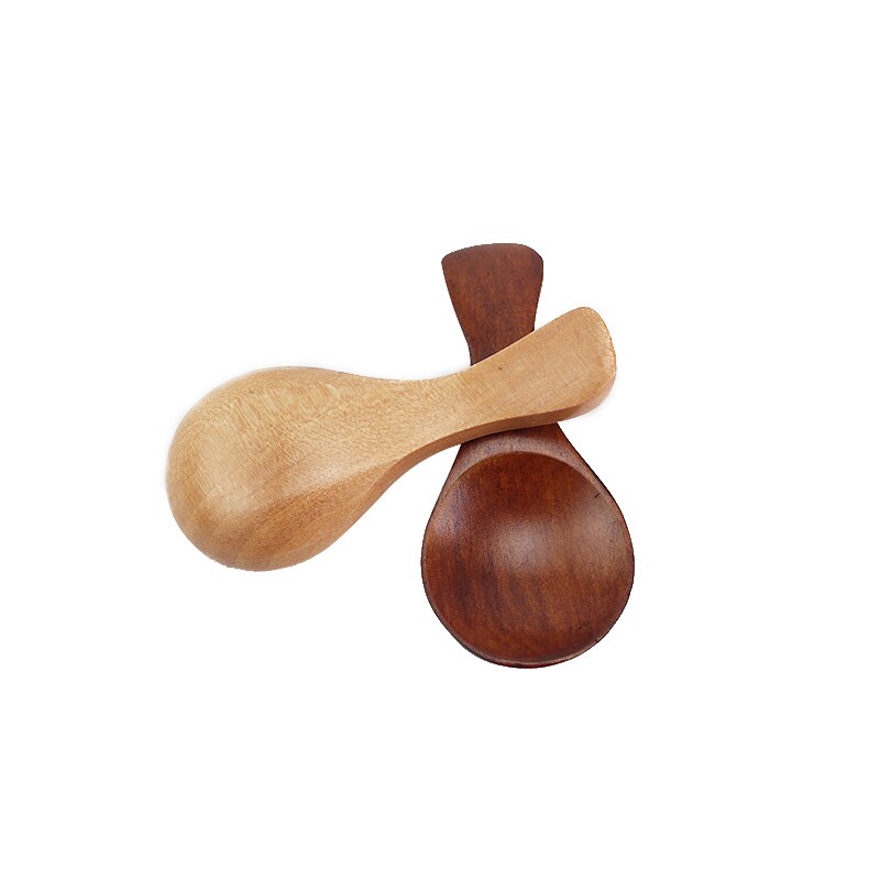 Mini Holz Würze Scoop Löffel Besteck Kaffee Tee Kleine Löffel Zucker Löffel Salz Küche würzen Scoop Baby Fütterung Holz Löffel