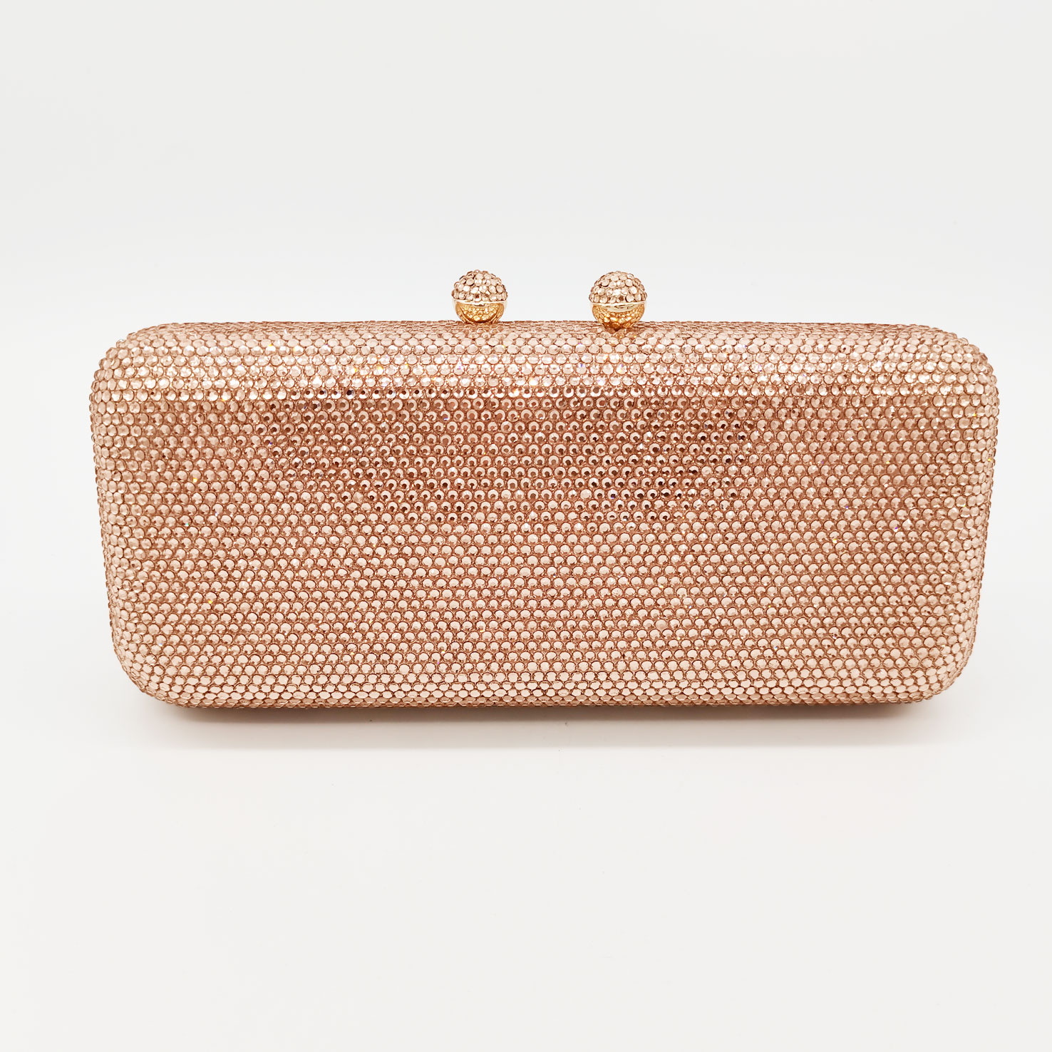 Navy Blue Crystal Party Wedding Bridal Clutch Bags Goedkoper Crystal Avondtassen Vrouwelijke Ketting Schoudertassen: Champange