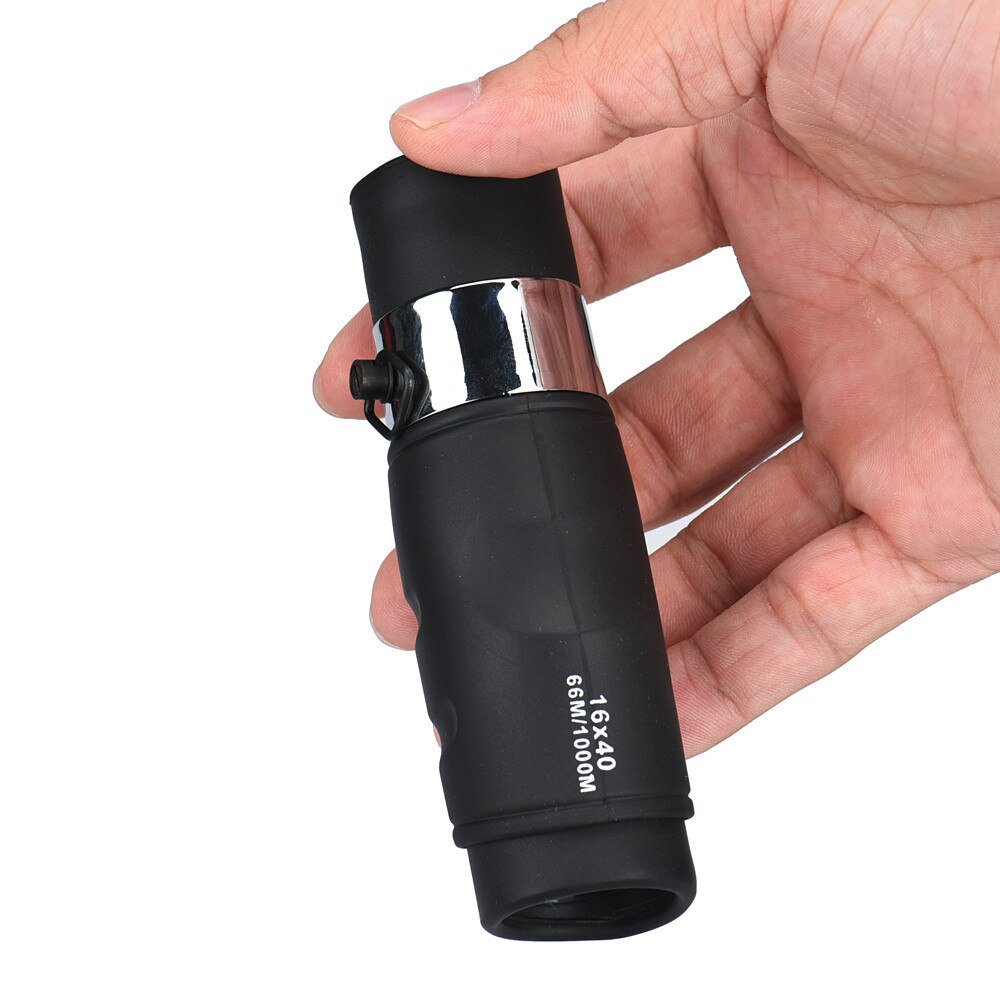 Waterproof telescope High Power 16X40 HD OPTICS BAK4 Night Vision Monocular Telescope Rotate Focus telescope camera#30