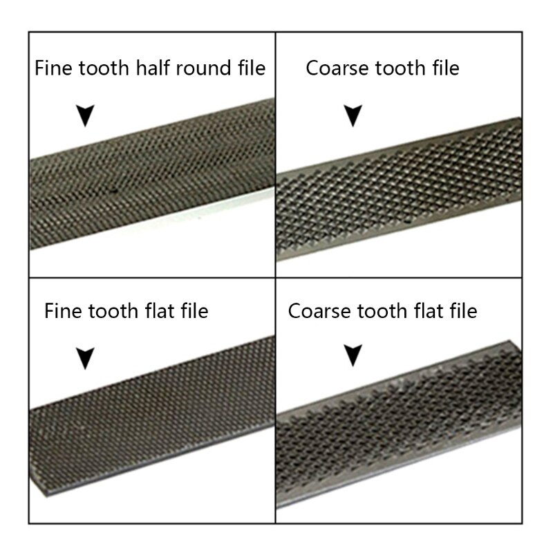 Woodworking Set Wood Carved File Rasp Wooden for Sharping Wood and Metal Tools Suitable for Quick Shaping Polishing M4YD