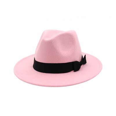 Vrouwen Hoeden Winter Met Lint Band Riem Elegante Khaki Roze Rood Vrouwen Hoeden Kerk Formele Jurk Bruiloft Outdoor Vrouwen Winter hoeden: pink