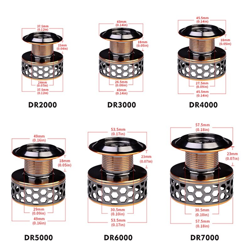 Compact Water Wheel Fish Wheel, DR Full Metal Cup Fishing Wheel, 5.2:1 High Speed Ratio Kastking Spinning Reel