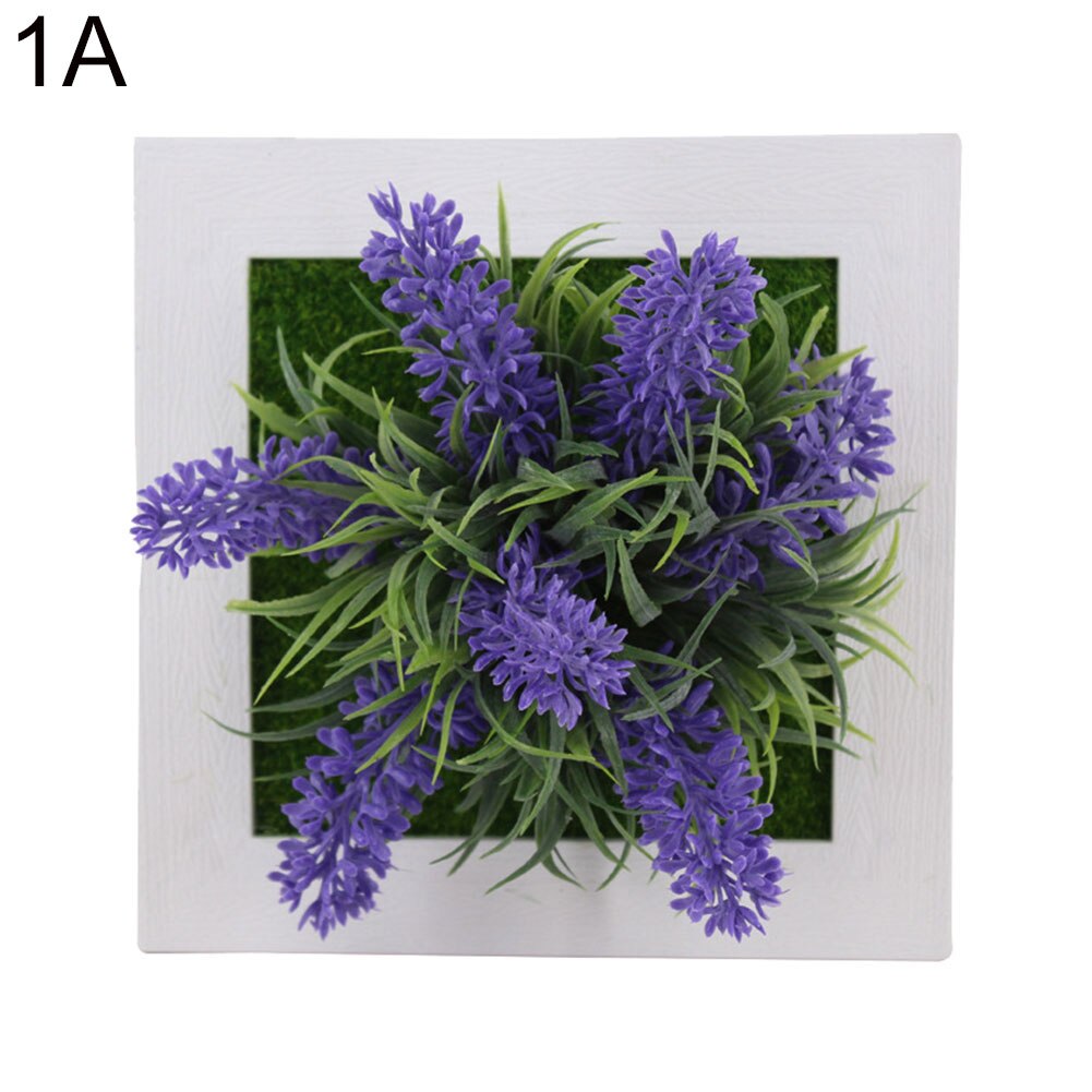 Removable Artificial Flower Plant Frame DIY Wall Decor Frames 3D Wall Sticker Frame Room Home Decoration Wedding Decoration