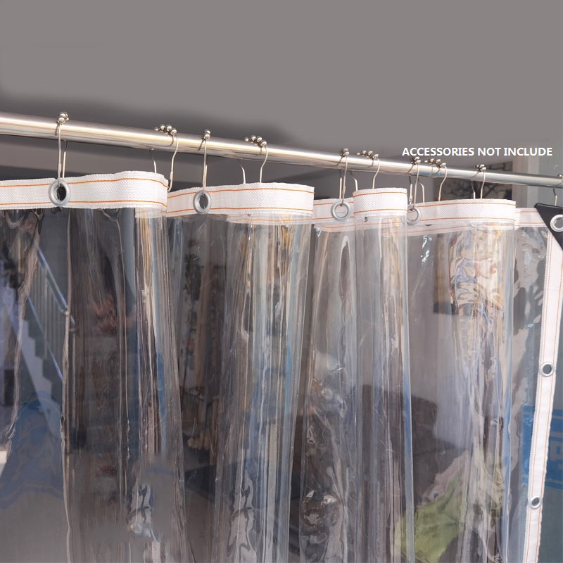Clear Tarp Transparant Pvc Zacht Glas Huis Balkon Winddicht Regen Gordijn Outdoor Pavilion Succulenten Zon Doek Cover