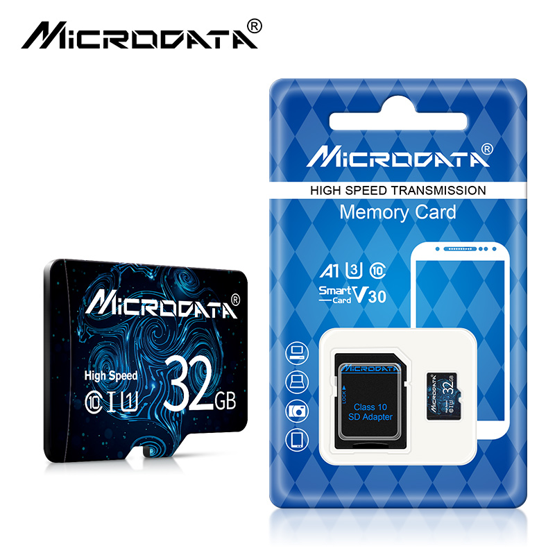 High Speed Flash Memory Card 4GB 8GB 16GB Mirco TF SD Card 256GB 128GB 64GB 32GB Class 10 U3 Cartao De Memoria for Smartphone PC: 32 GB