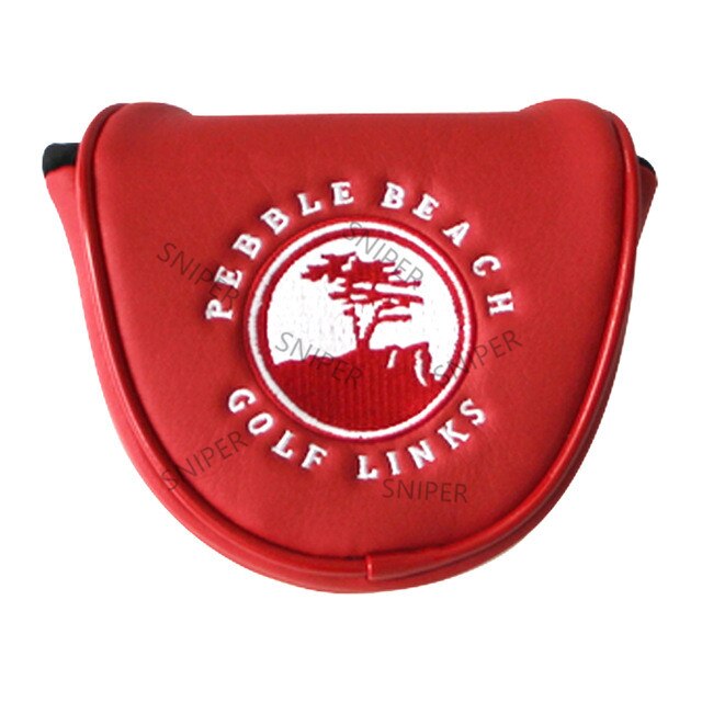 Neue ODY Golf Putter Headcovers Golf Hammer Putter Für Halbkreis blau Kreis Headcovers mit Magnetische: songshu-rot