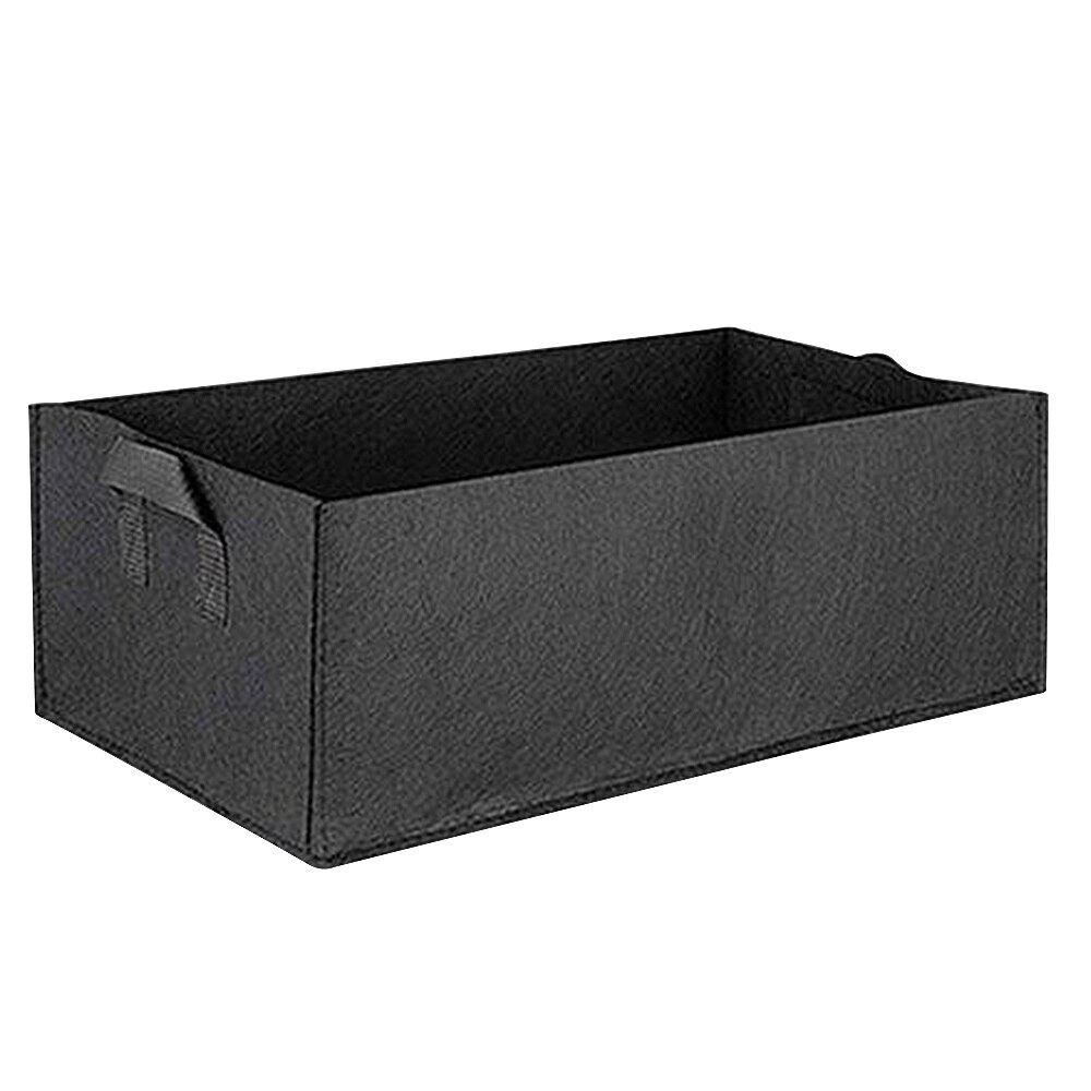 Potato Grow Bag Vegetable Patio Tomato Sack Planter Planting Durable: black