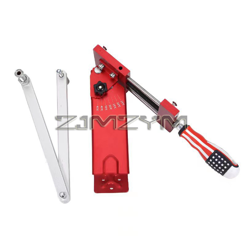 Rasenmähermesser im amerikanischen Stil, verstellbarer Winkel 15-45 ° Spitzer Aluminiumlegierung Gartenwerkzeug Polieren Handwerkzeug