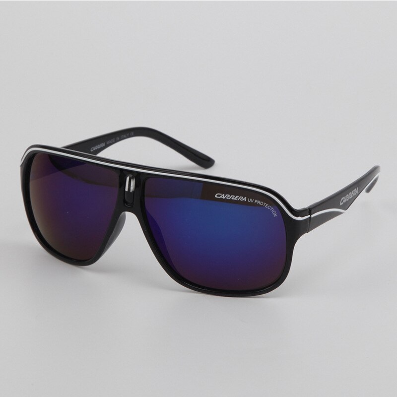 Carrera Zonnebril Mannen Vrouwen Vintage Retro Sport Rijden Zonnebril Grote Frame Kleurrijke Outdoor Bril Brillen UV400
