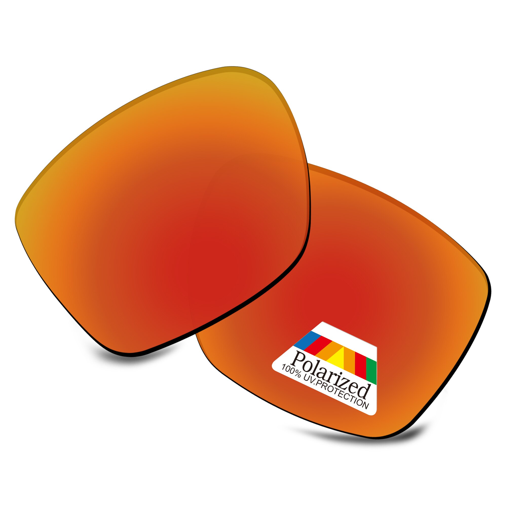 Lentes de repuesto polarizadas Bwake para montura de gafas de sol Arnette Witch Doctor AN4177-varios opciones: Blanco