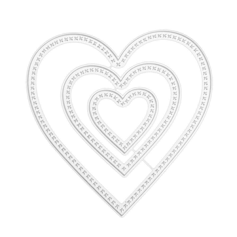 Basic Cutting Dies Frame Carbon Metal Scrapbooking Decorative Paper Cards Making Fun Decoration Supplies: K