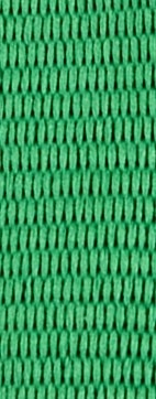 Anpassad lanyard polyester nylon skärm präglade billig halsrem med metall clip fäste: Grön