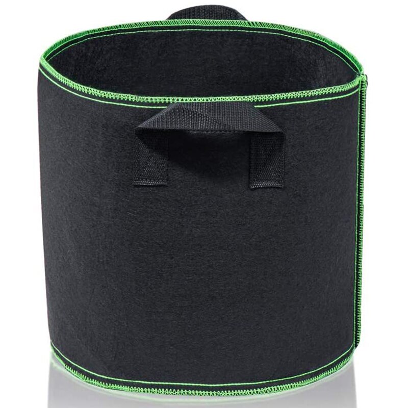 Lyincat Wachstumsbeutel Aus Vliesstoff – 12 Stück, 1,9 L, Mit Griffen & Guter Drainage