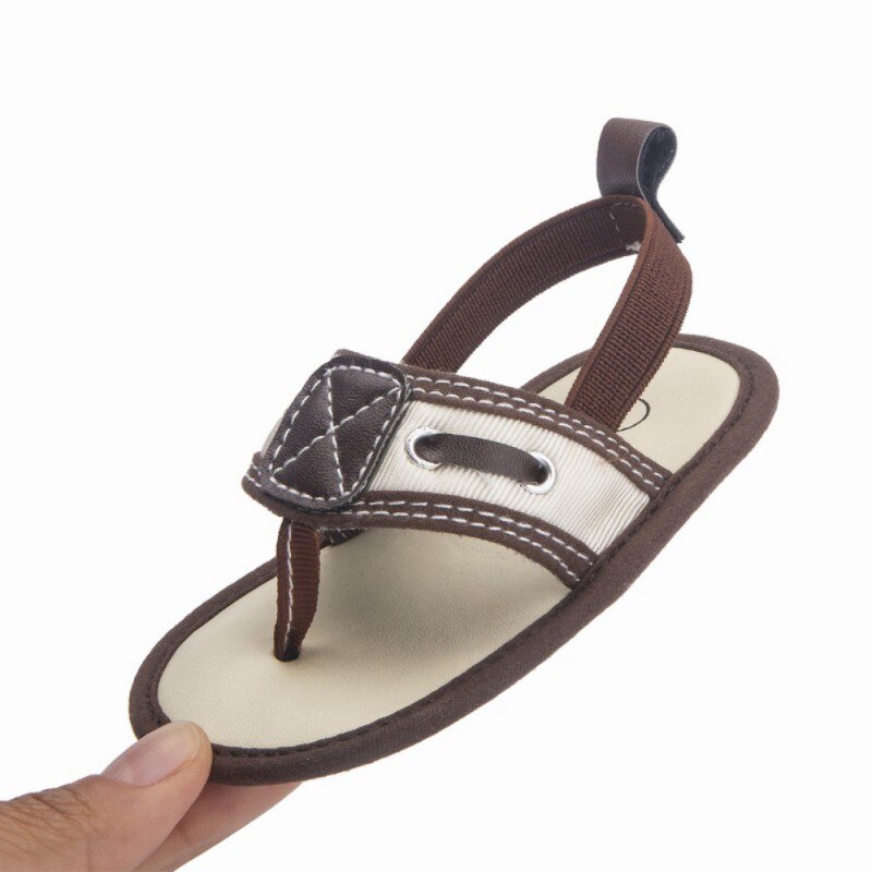 Sandales d'intérieur à chevrons | Sandales pour bébé, chaussures de bébé, fond respirant et antidérapant, doux, été