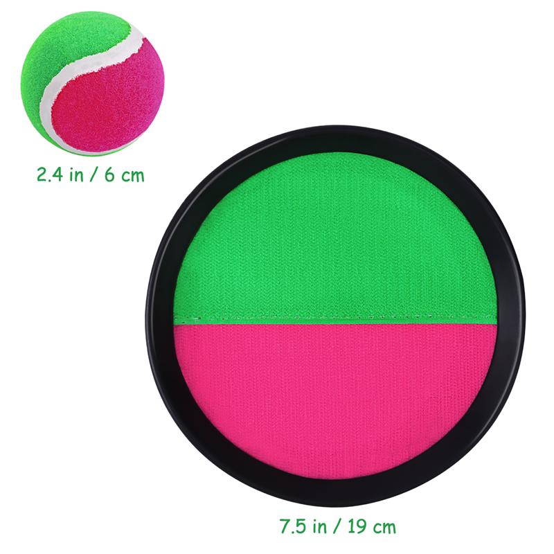 1 Set Interactieve Interessante Handheld Educatief Kleverige Doel Bal Spel Chuck Bal Party Games voor Kinderen Spelen Kinderen