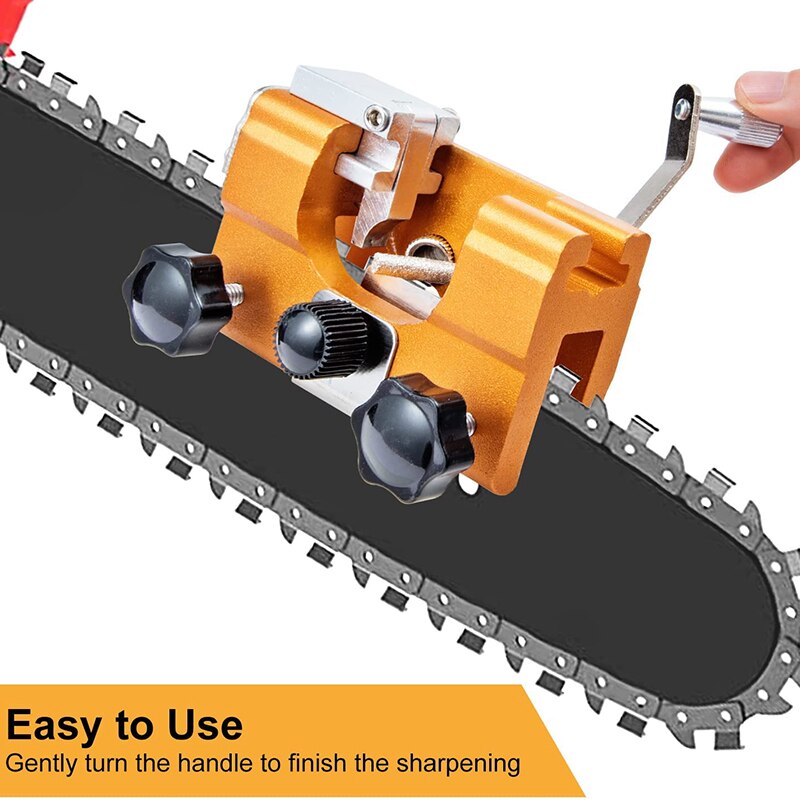 Portable Chain Saw Sharpener For Sharpening Chain Machine Power Tools Accessories Chains Sharpen Jig Machinery Droshipping