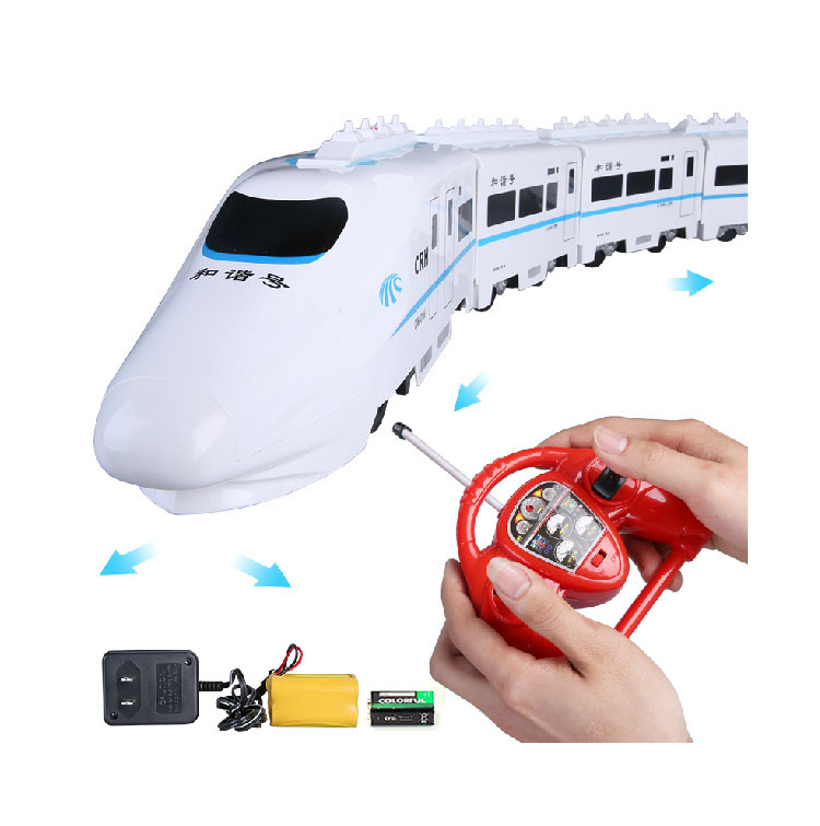 China High Speed Railway Remote Control Train Large Volume Early Education China Famous Railway