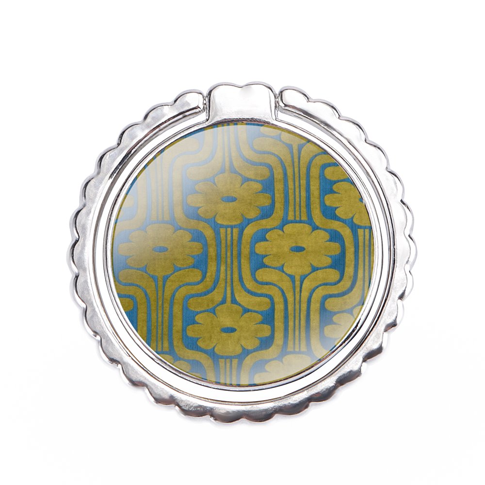 Orla Kiely Art Cell Phone Ring Holder Finger Ring Stand Kickstand Metal Grip Holder: images 9