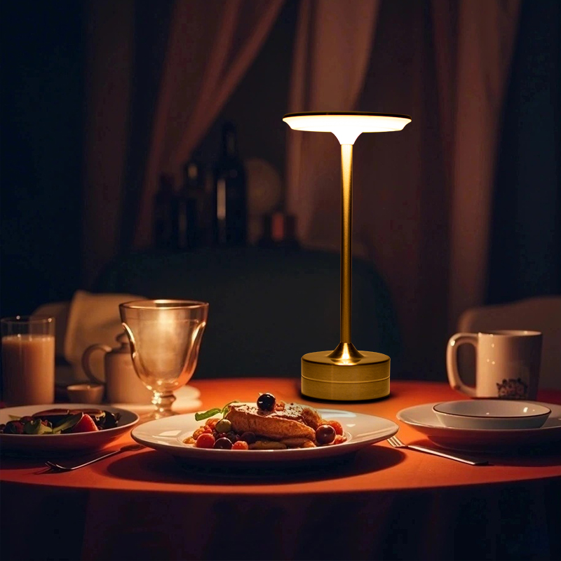Lampada da scrivania a LED Lampada da scrivania touch dimmerabile Ricarica USB Comoda per il trasporto della scrivania dell'ufficio Decorazione della stanza Luce notturna dell'atmosfera