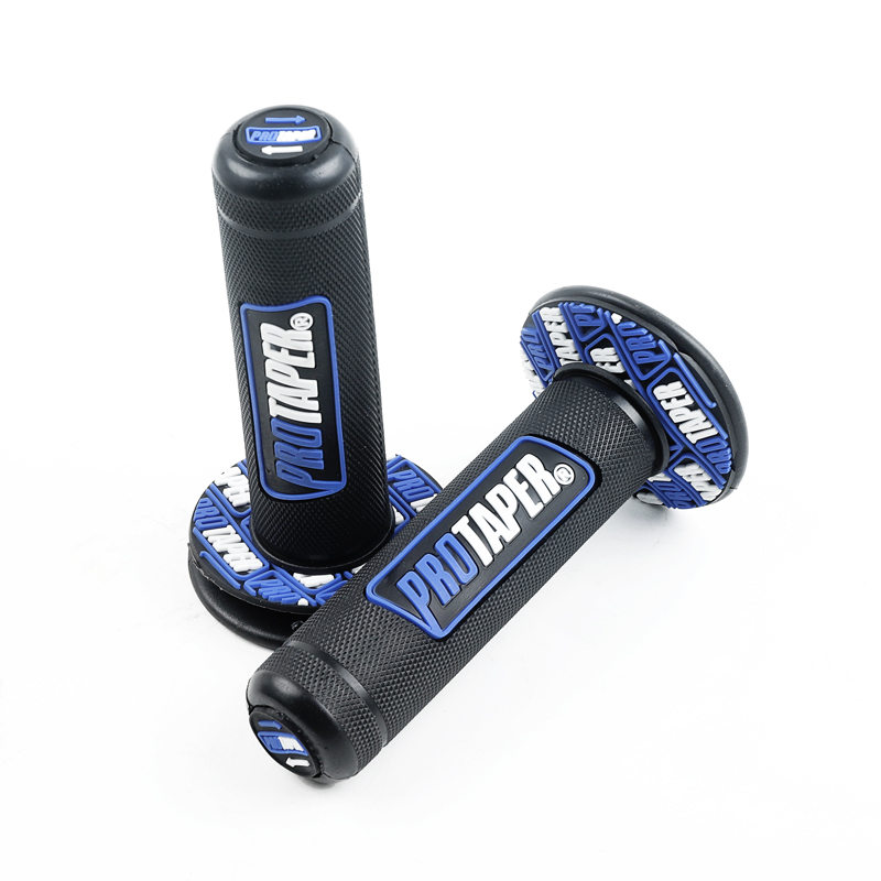 Maniglia in gomma da 50 cc, 70 cc, 110 cc, 125 cc, moto universale da 7/8 "e 1-1/8", maniglia fuoristrada per moto: esercito verde