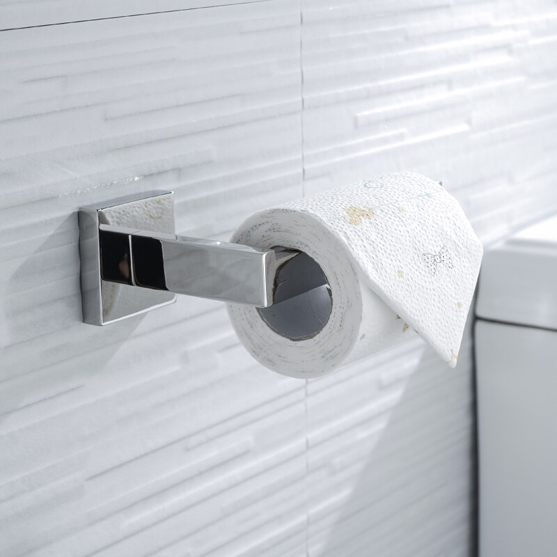 SUS 304 Stainless Steel Toilet Paper Holder Bathroom Toilet Roll Holder Tissue Rack Bathroom Accessories