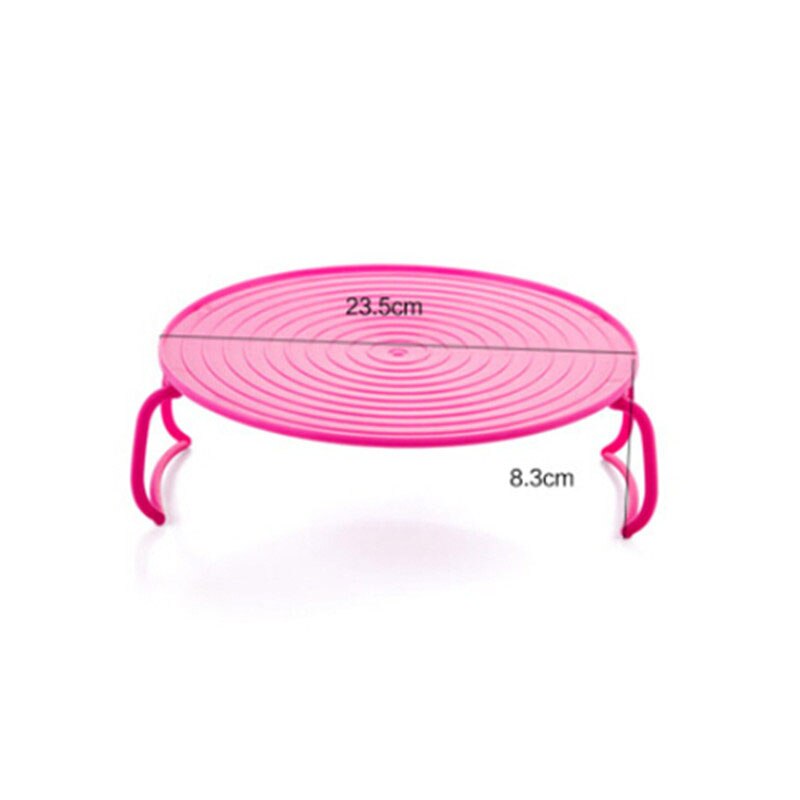 Multifunctional microwave oven heating layered tray rack dish rack grill cover kitchen tool accessories three colors optional