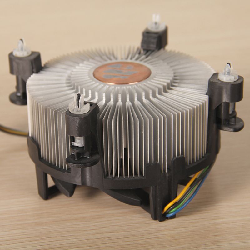 10 par cpu heatsink mount pin plast kjølevifte fester montering klips sokkel