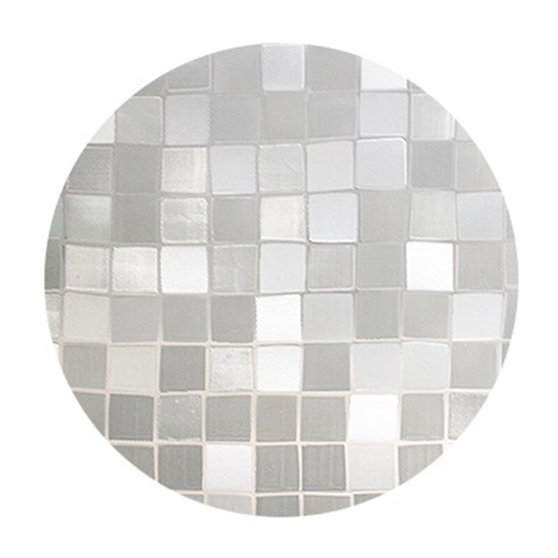 3D Window Film Static Decorative Privacy AntiUV Frosted Mosaic Sticker