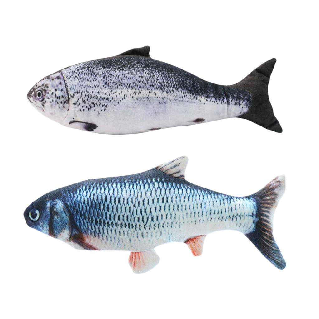 Realistic Cat Electric Fish Toy Cat Toy Training Teaser Toys