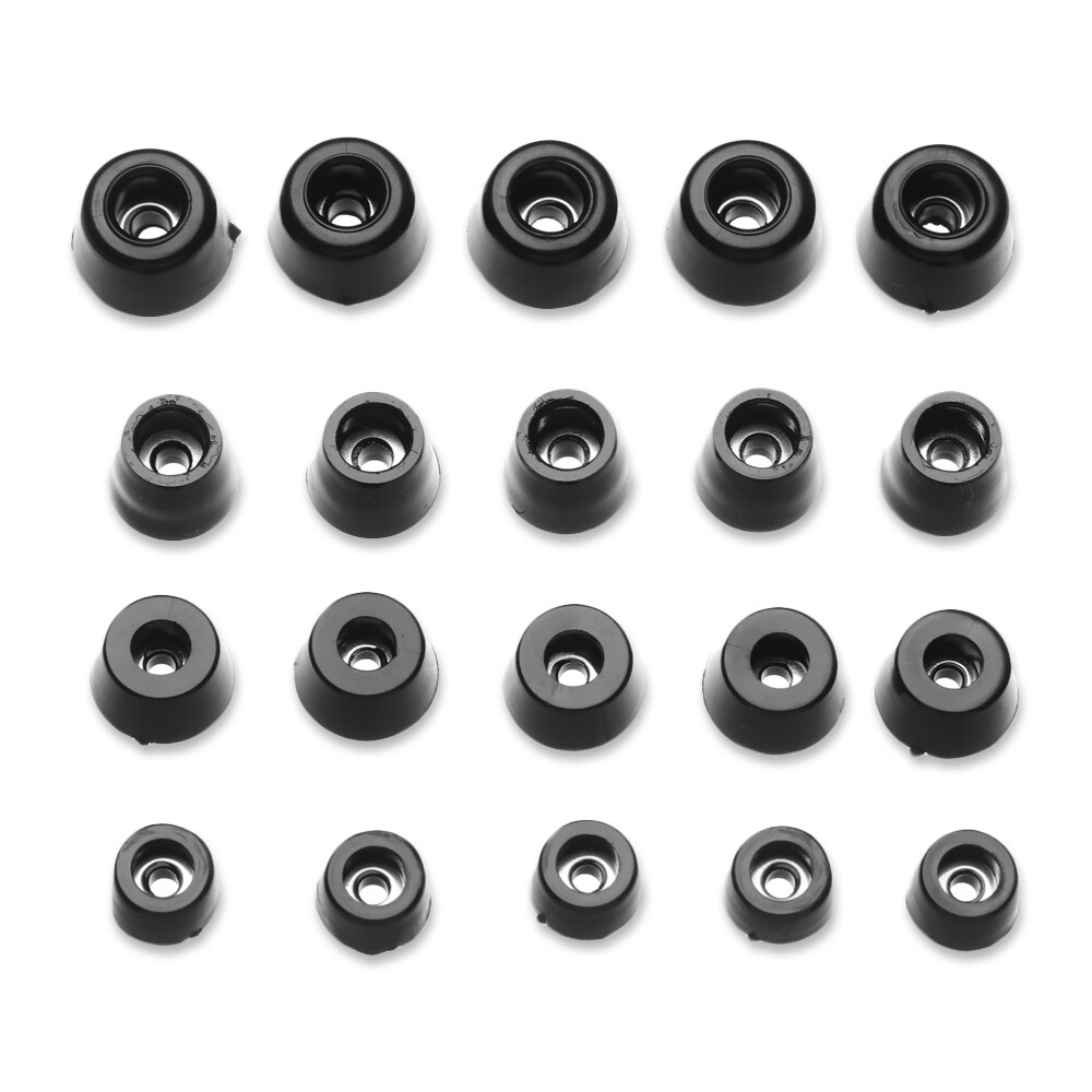 20 sztuk guma antypoślizgowa stół i krzesła narzędzie nóżki robić mebli nogi klocki płytki szafka łóżko ochraniacze podłogowe części akcesoria robić domu życia