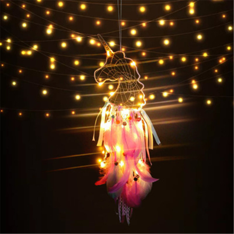 Lune et étoile macramé tapisserie murale suspendus Boho lune étoiles capteur de rêves tenture murale pendentif pour enfants filles chambre décoration: Rouge