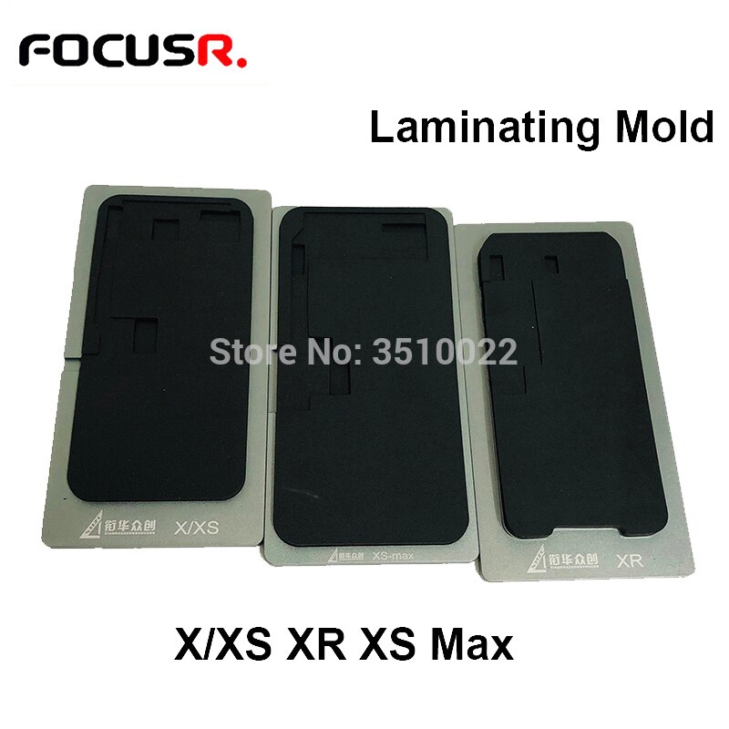Air Bag & All In 1 Machine Using Unbent Flex Cable LCD Screen Outer Glass OCA Laminating Mold For iPhone X XS XSMAX XR