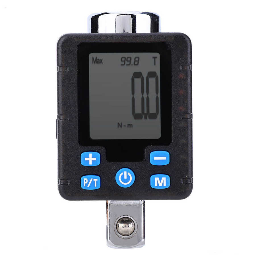 Torsion Adapter Electronic Digital Wrench Socket Tool Torsion Measuring Meter Tester