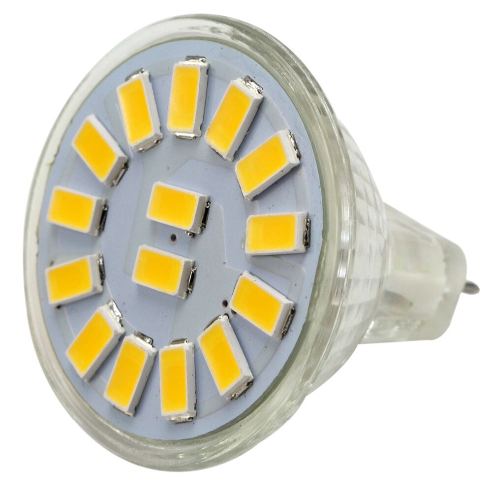 12-30V CA/CC MR11 GU4 5733 SMD Led Spotlight 2 W/3 W/4 W LED lámpara de ahorro de energía foco blanco frío/cálido