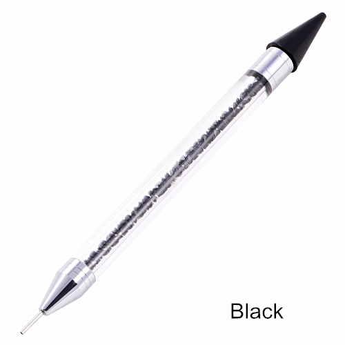 Crystal Pick Up Pencil Flatback Rhinestones Picking Up Tools DIY Beads Studs Picker Clothes Diamond Picker B1145: Black