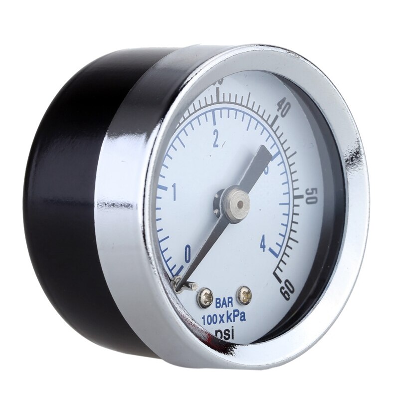Ts-Z51 0-60Psi Pressure Gauge 40Mm 1/8 Inch Npt Mini Pressure Gauge Air Compressor Hydraulic Vacuum Gauge Manometer
