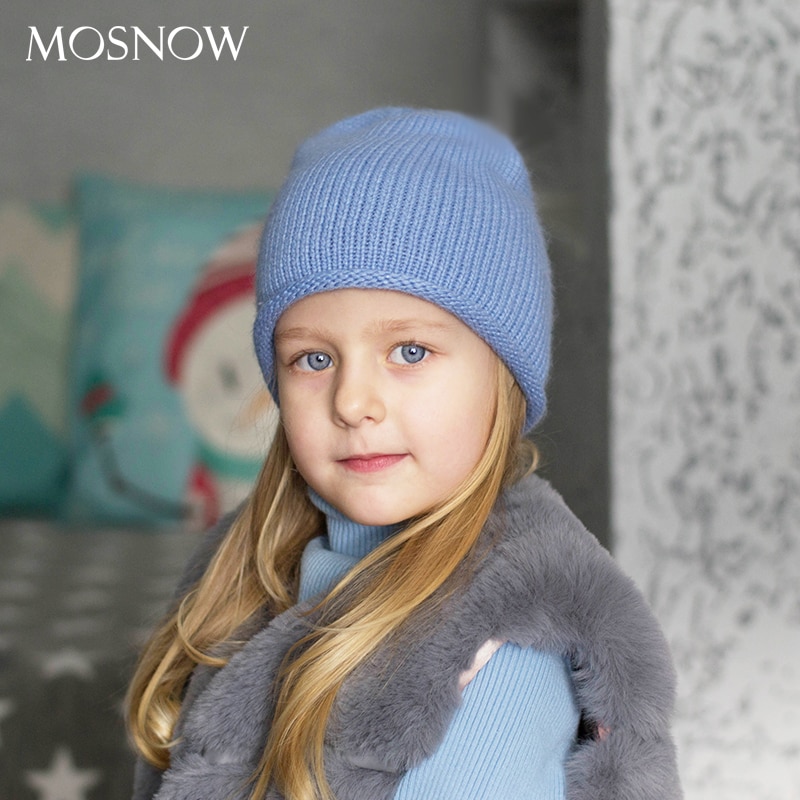 Niños sombrero nuevos niños bebé gorros calientes niños niñas invierno gorro tejido de lana sombrero de otoño bebé Unisex de la gota gorra