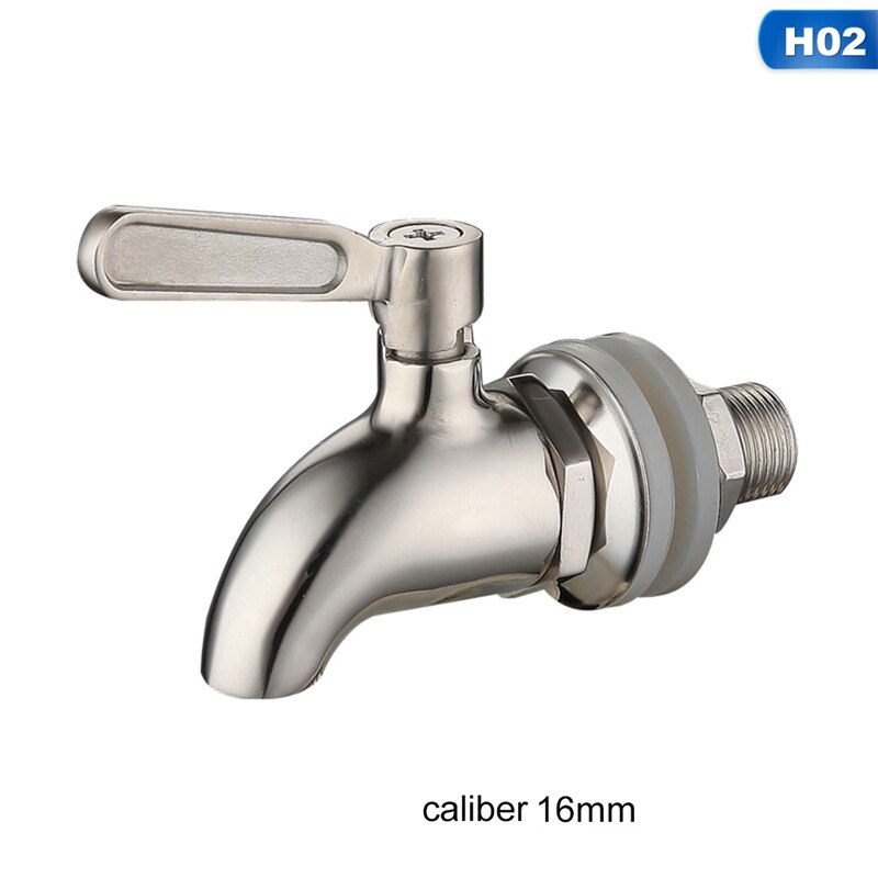 12Mm Wijn Vat Water Tap Tap 304 Rvs Kraan Voor Wijn Bier Eiken Vat Drank Dispenser Bar Benodigdheden: 2