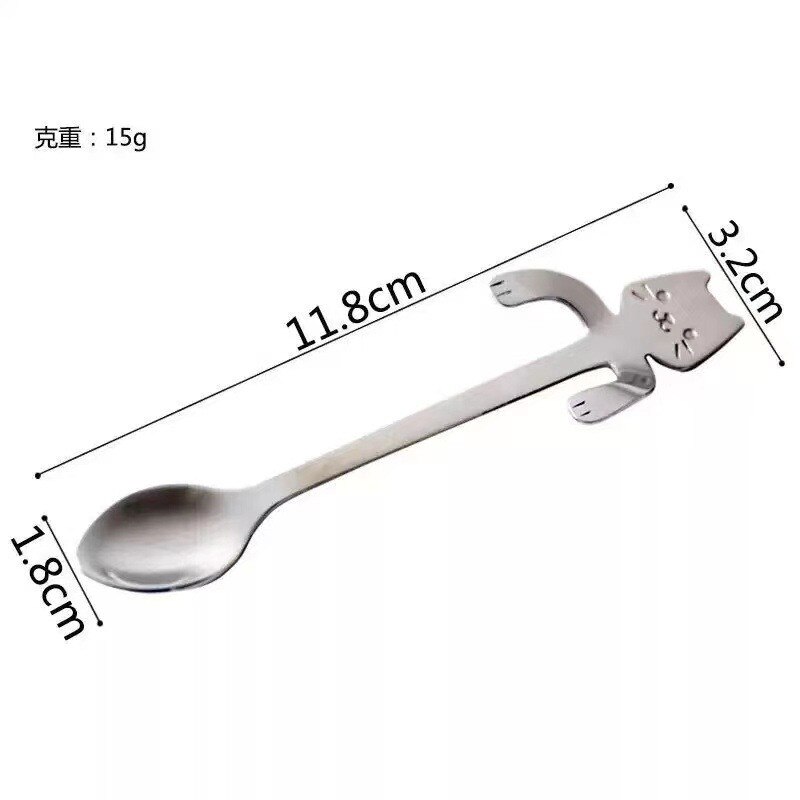 Can Hang Mixing Spoon 304 Stainless Steel Cartoon ... – Grandado